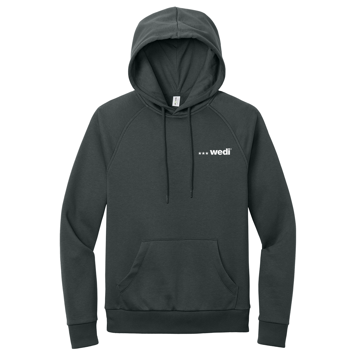Allmade Unisex Organic CVC Fleece Pullover Hoodie
