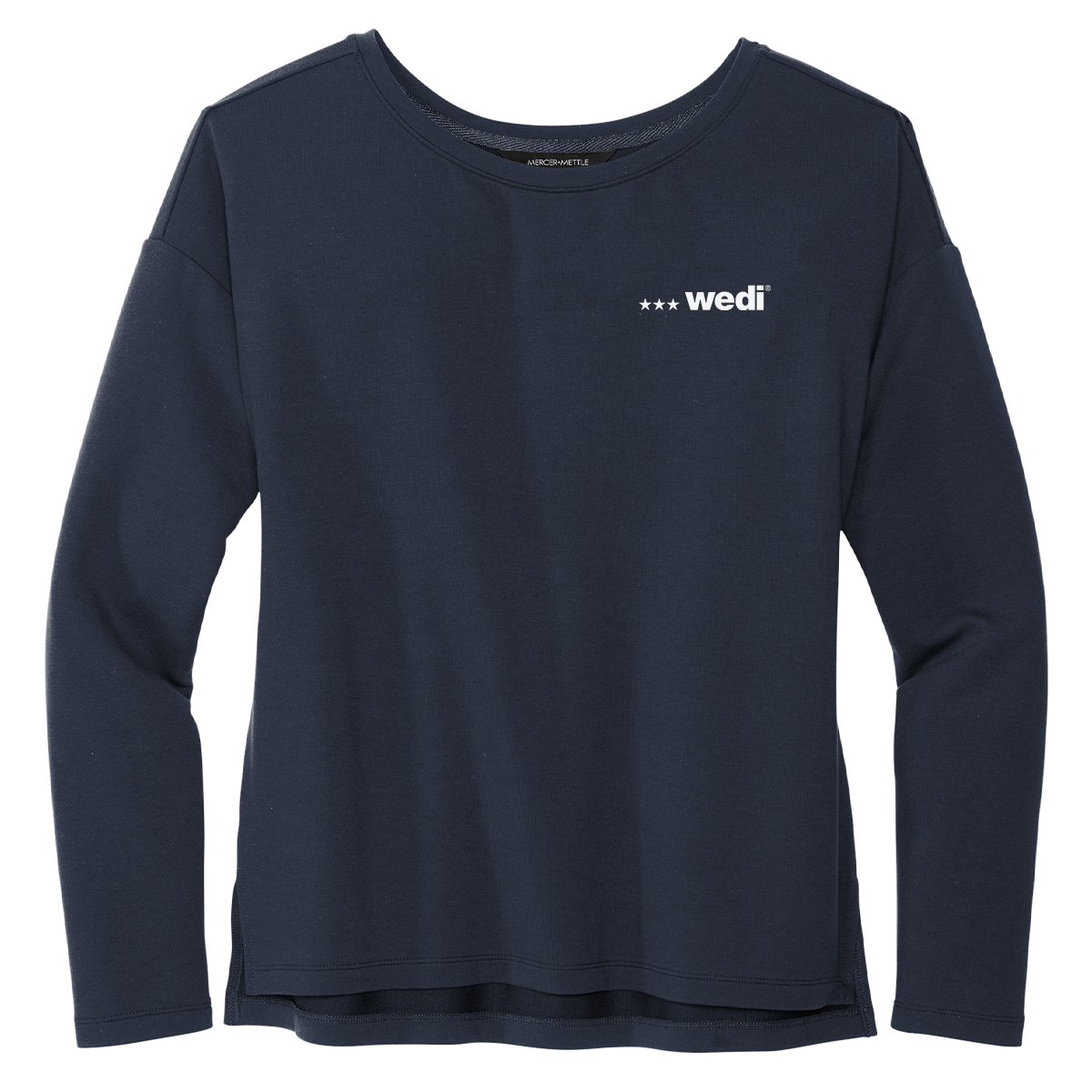 MERCER+METTLE Women's Stretch Drop Shoulder Pullover