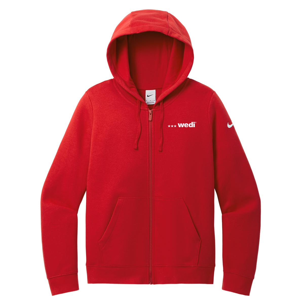 Nike Ladies' Club Fleece Sleeve Swoosh Full-Zip Hoodie