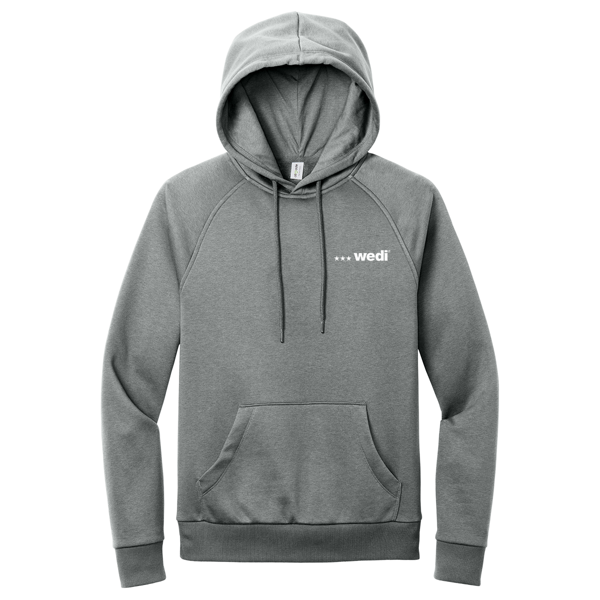 Allmade Unisex Organic CVC Fleece Pullover Hoodie