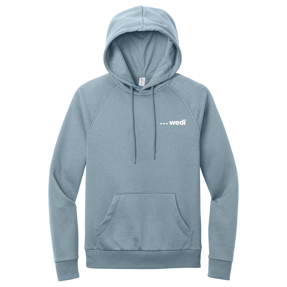 Allmade Unisex Organic CVC Fleece Pullover Hoodie