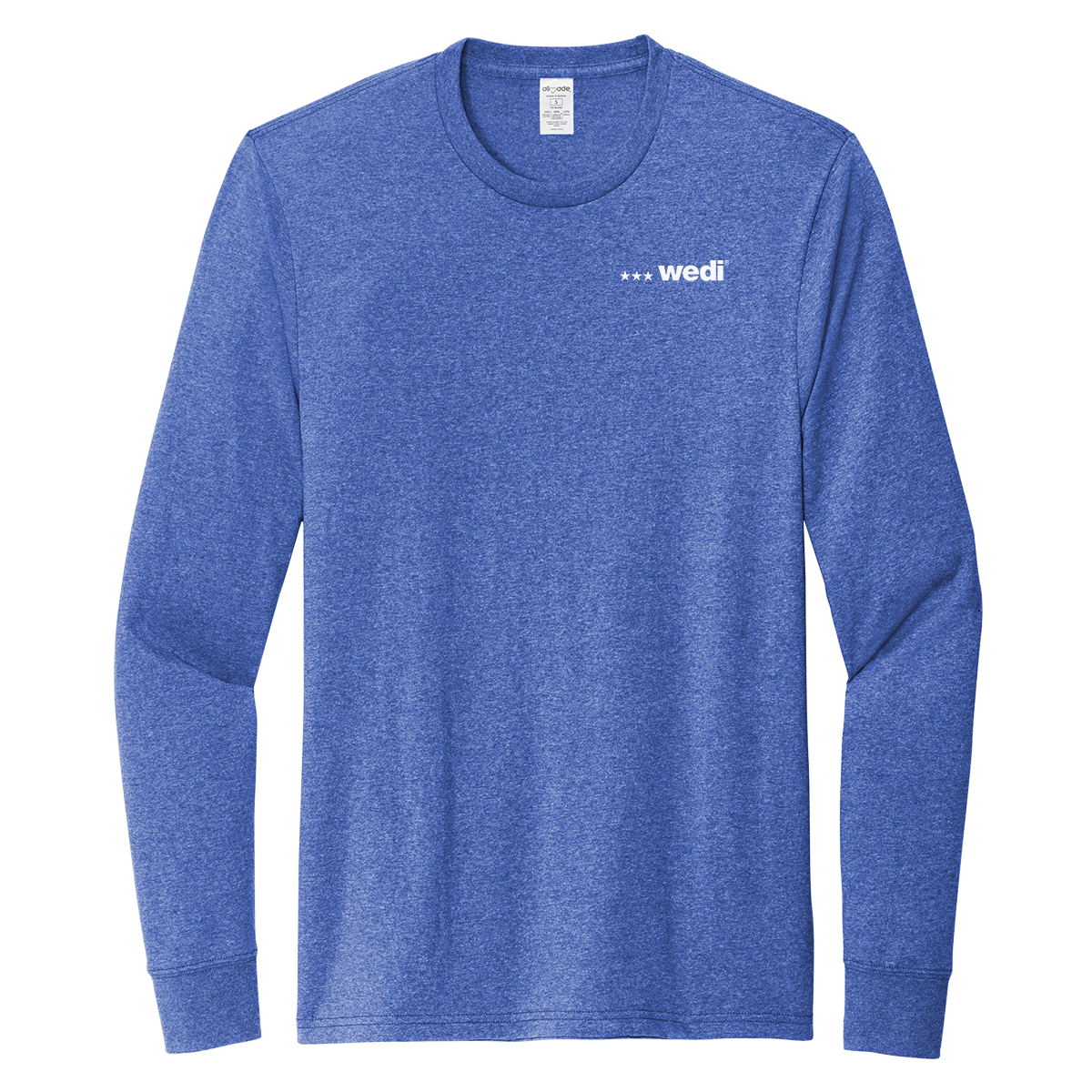 Allmade Unisex Long Sleeve Recycled Blend Tee