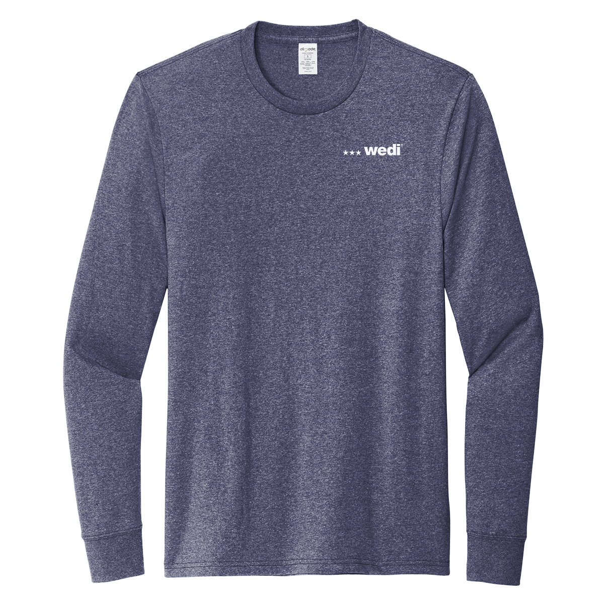Allmade Unisex Long Sleeve Recycled Blend Tee