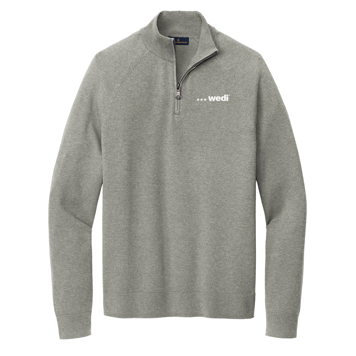 Brooks Brothers Cotton Stretch 1/4-Zip Sweater