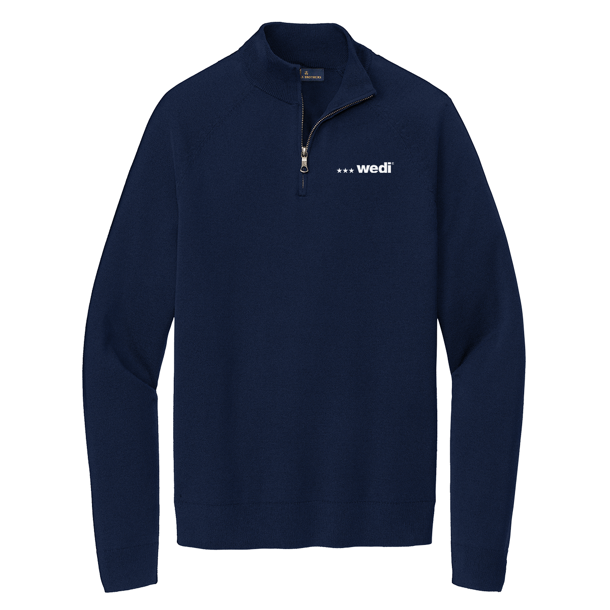 Brooks Brothers Cotton Stretch 1/4-Zip Sweater
