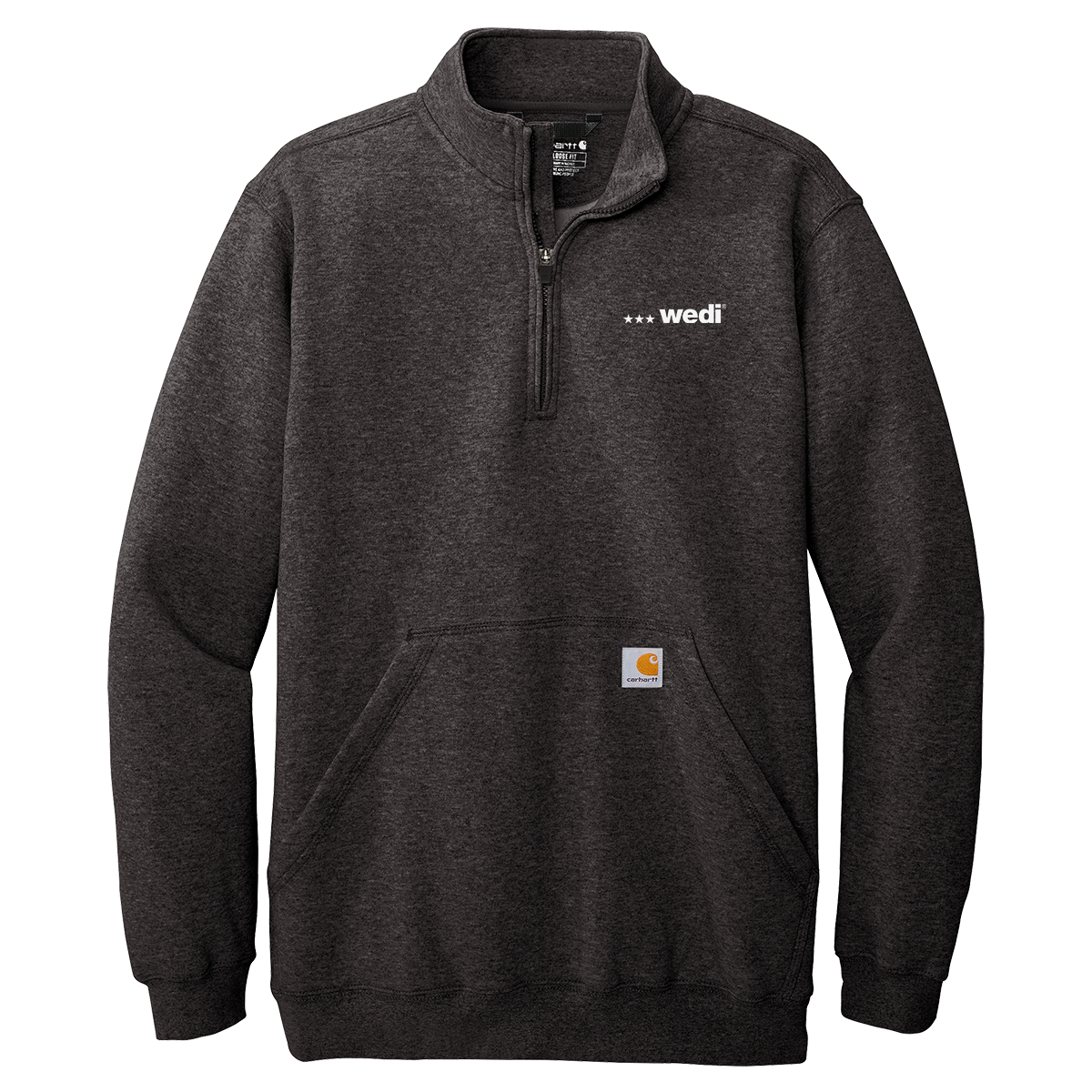 Carhartt Midweight 1/4-Zip Mock Neck Sweatshirt