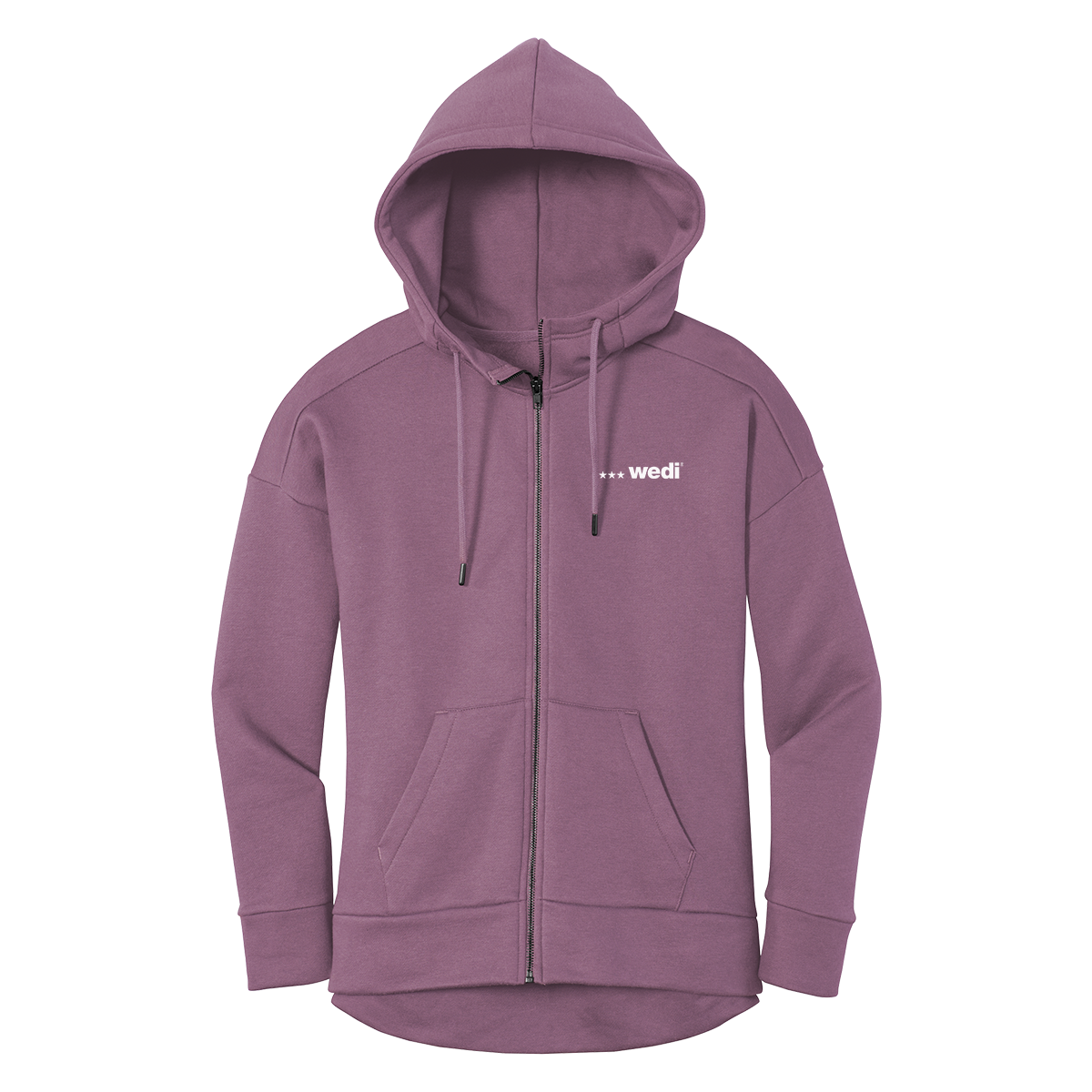 Women’s Perfect Weight Fleece Drop Shoulder Full-Zip Hoodie
