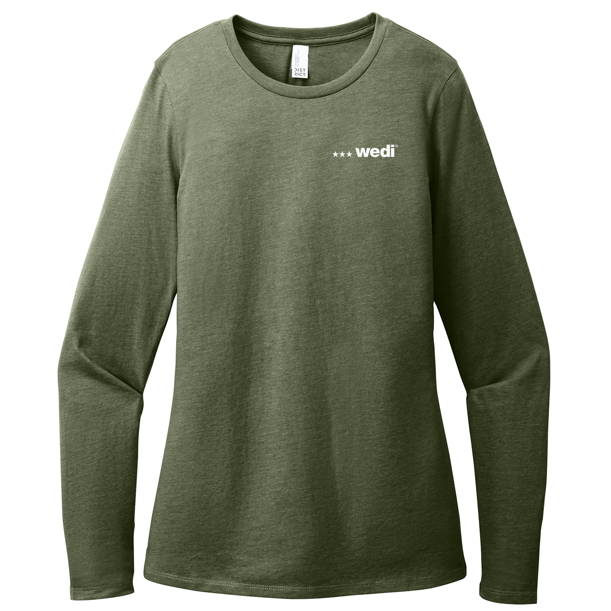 District Women’s Perfect Blend CVC Long Sleeve Tee