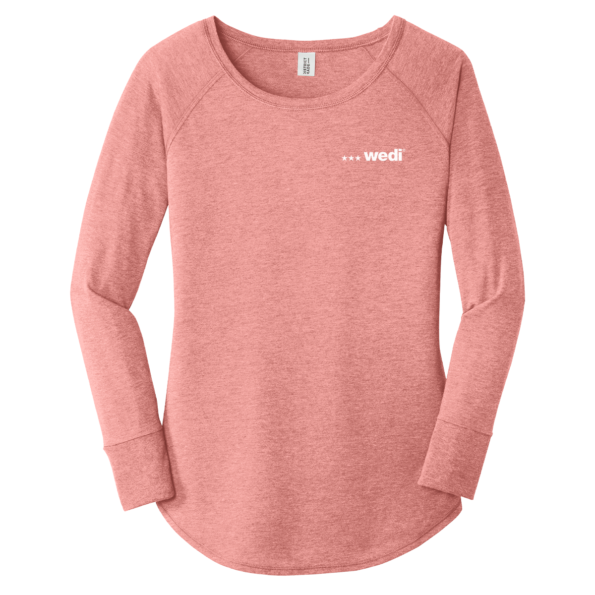 District Made Ladies Perfect Tri Long Sleeve Tunic