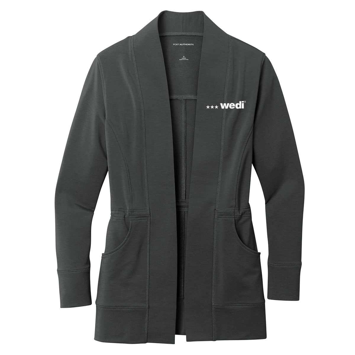 Port Authority Ladies Microterry Cardigan