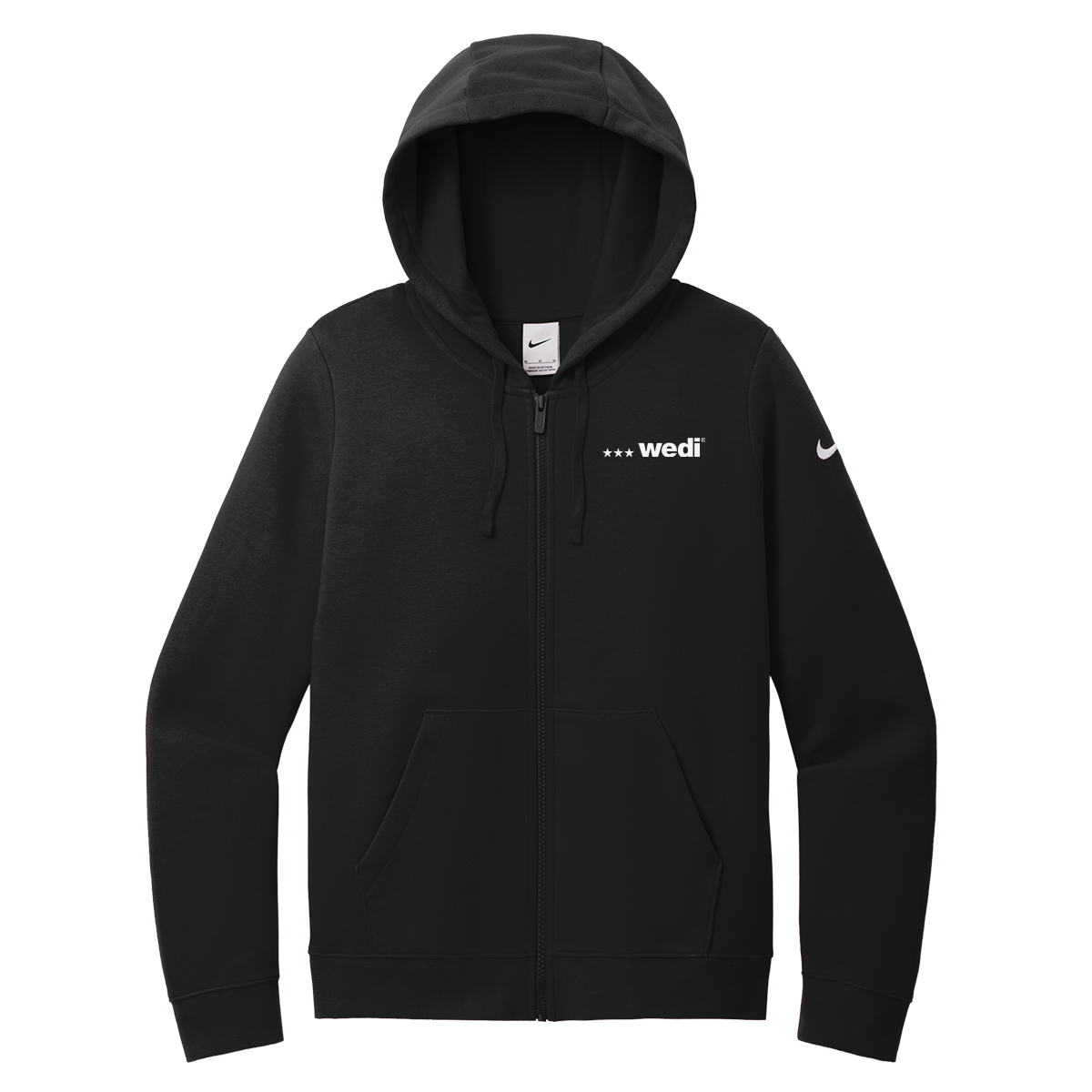 Nike Ladies' Club Fleece Sleeve Swoosh Full-Zip Hoodie