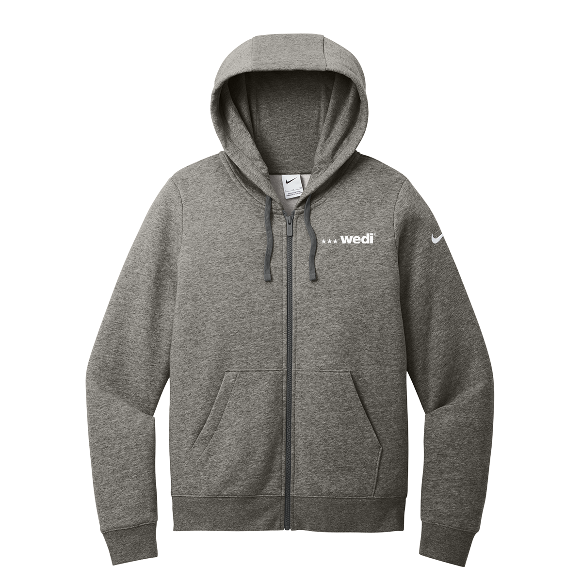 Nike Ladies' Club Fleece Sleeve Swoosh Full-Zip Hoodie