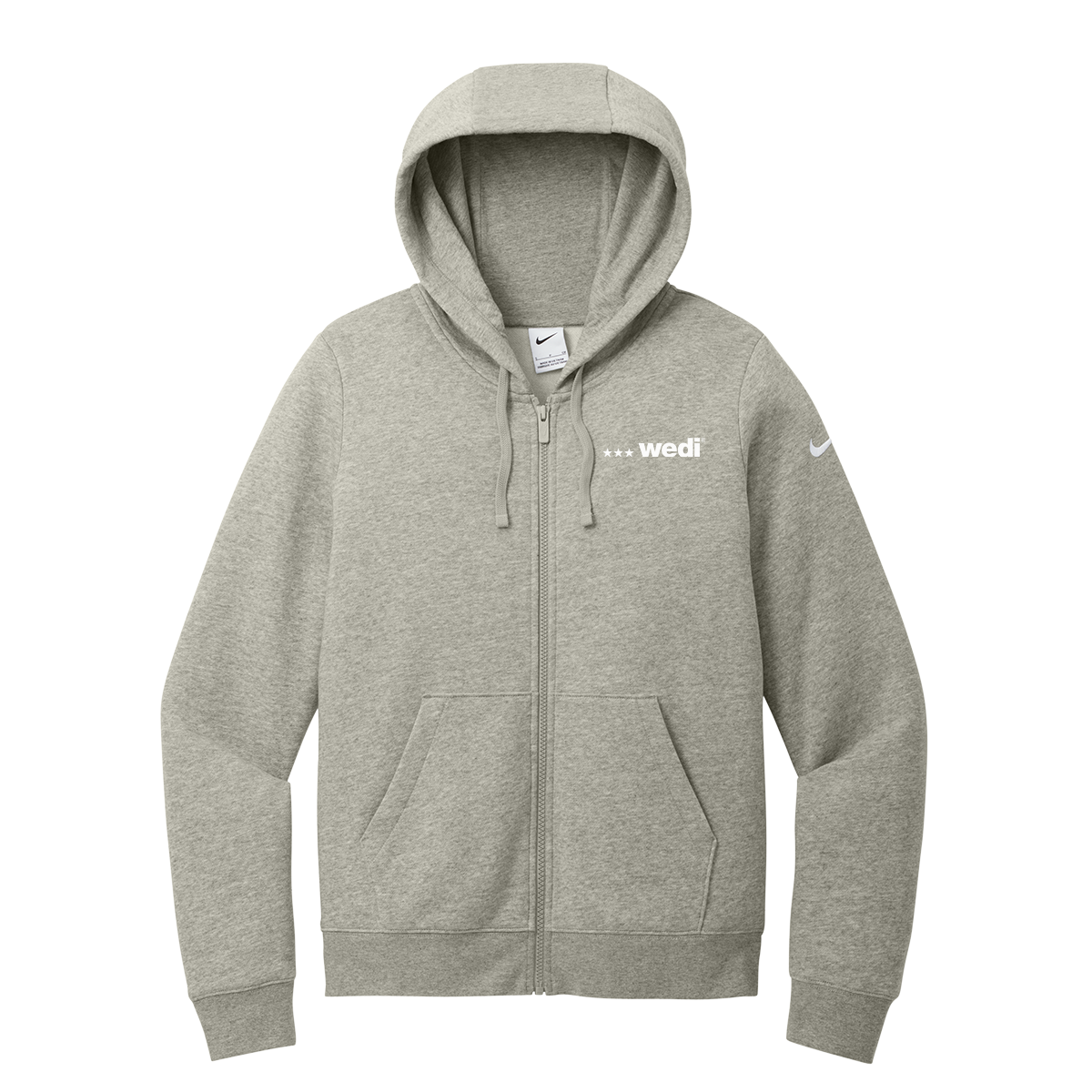 Nike Ladies' Club Fleece Sleeve Swoosh Full-Zip Hoodie