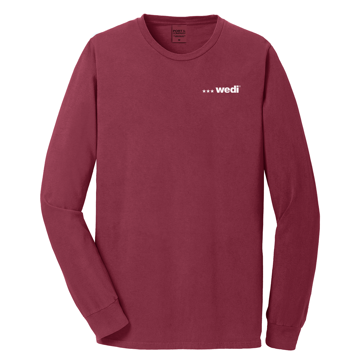 Port and Co Beach Wash Long Sleeve Tee